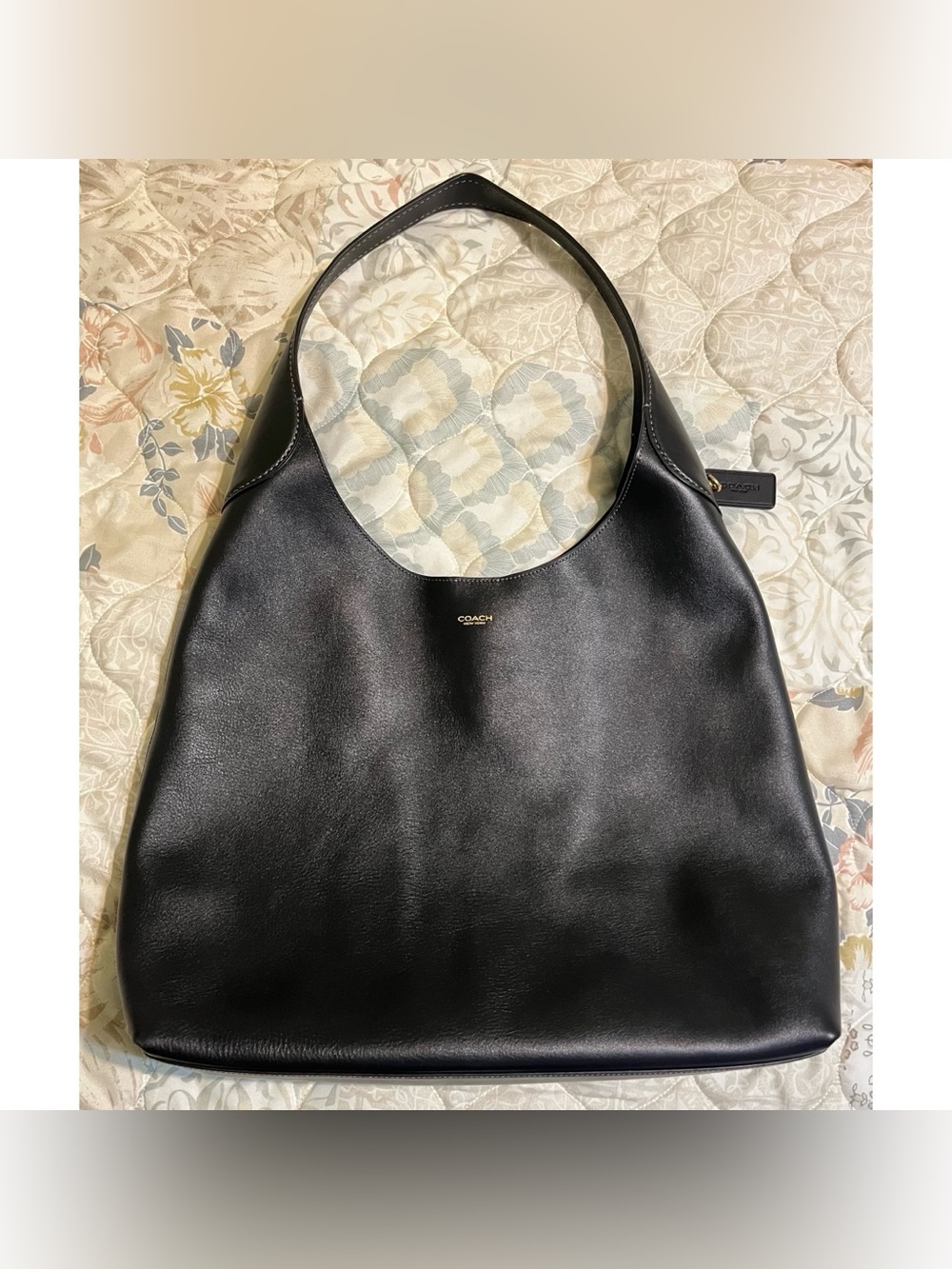 Coach Brooklyn 39 in Black/Brass!